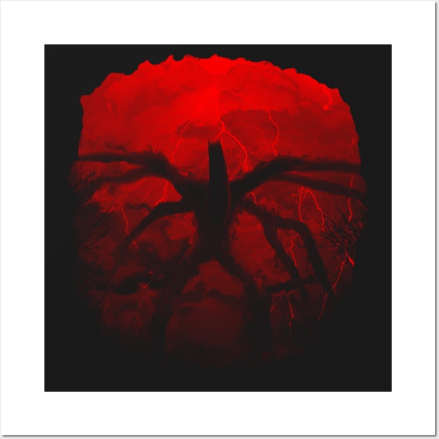 The Mind Flayer V2 Wall Art by HappyLlama